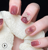 Press On Nails HGW | Kit Uñas Postizas Elegantes y Fáciles de Aplicar - Imagen 3